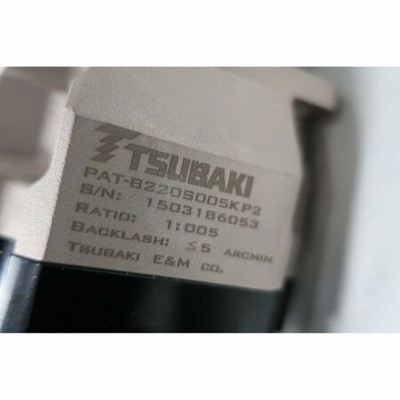 Tsubaki 1:005 SERVO AND PLANETARY GEAR REDUCER PAT-B220S005KP2